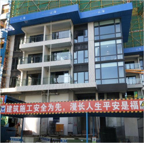 樓盤住宅玻璃欄桿