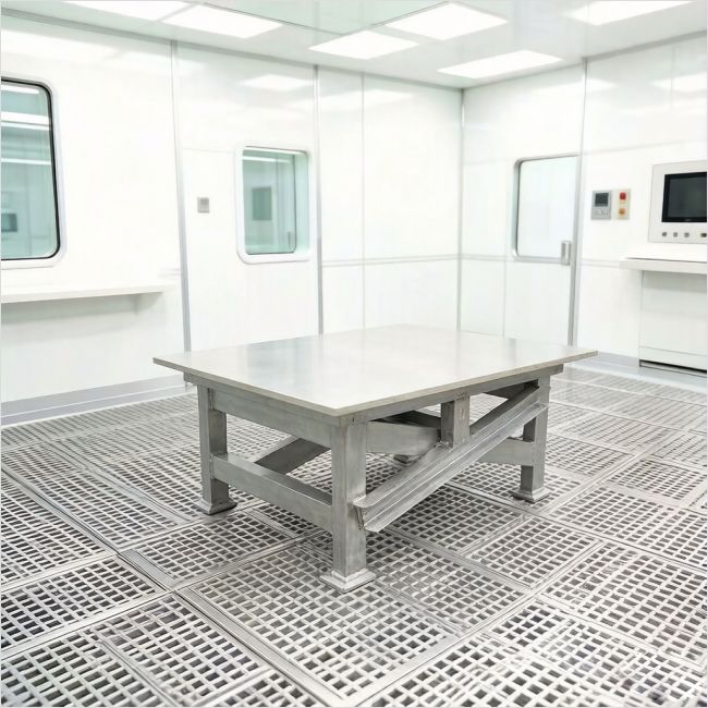 機械設備防振墊鋼桌平臺