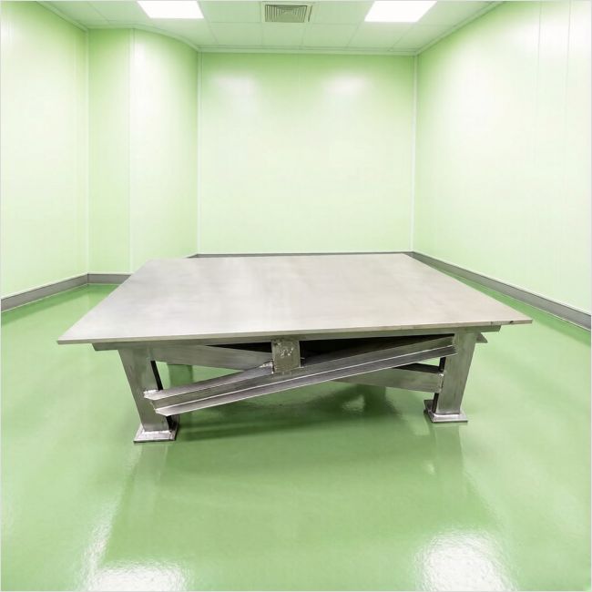 304不銹鋼減震鋼桌
