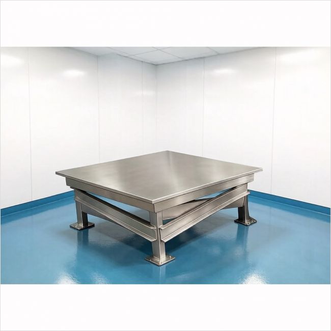 重型鋼桌抗微震底座