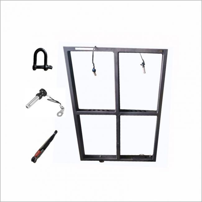 LA10線陣音箱田字吊架